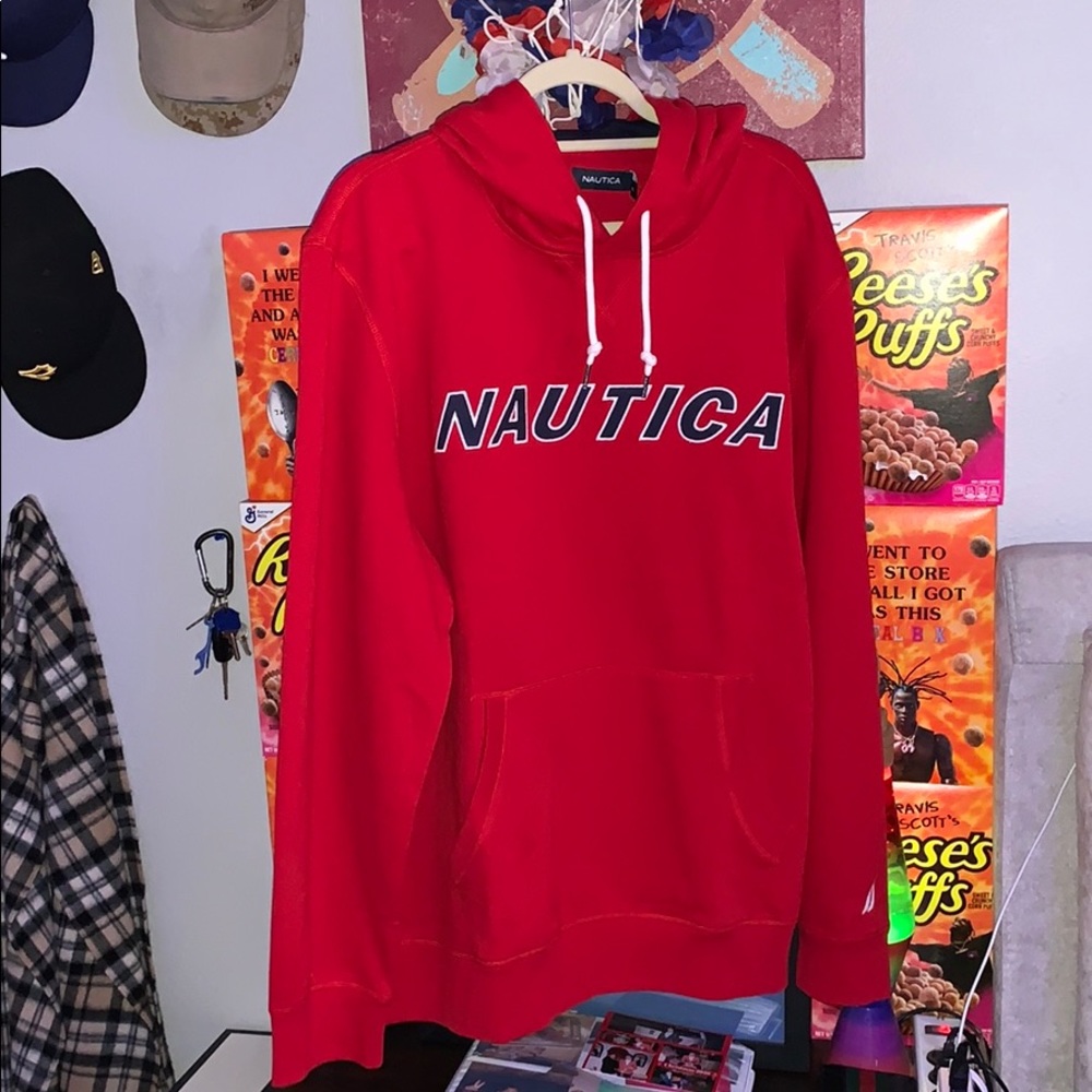 Red Nautica Sweatshirt